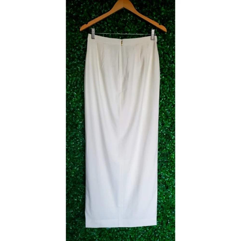 J.Crew Collection tuxedo maxi skirt in wool
